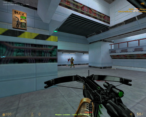 Модели оружия для Half-Life - арбалет - retextured HD crossbow