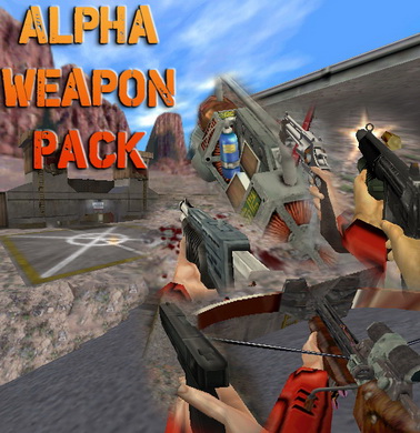 Пак моделей оружия из альфы Half-Life