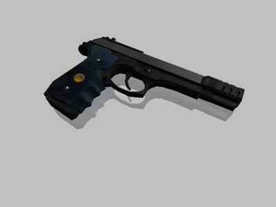 half-life модели оружия, Beretta M9-A1 с дульным компенсатором