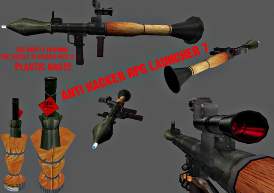Модели оружия для Half-Life : RPG7